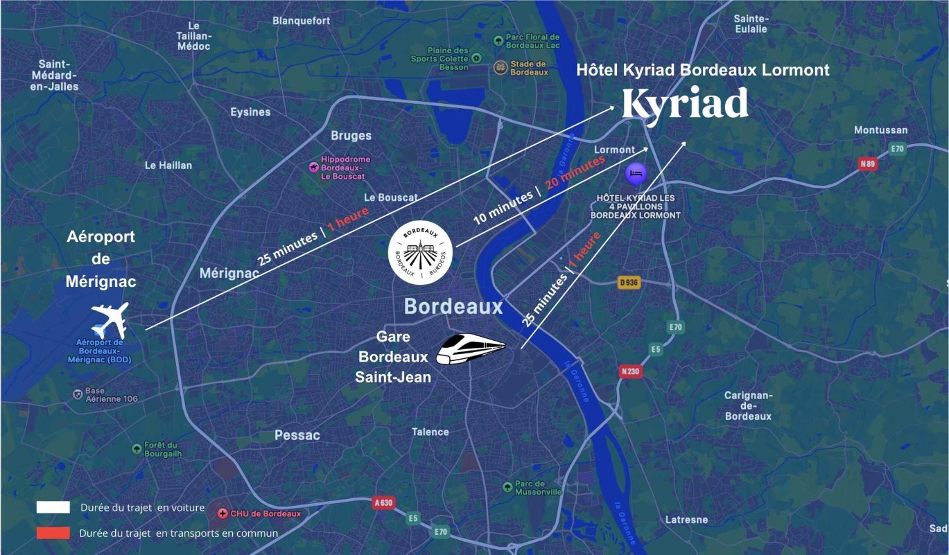 Kyriad Bordeaux Lormont Ngoại thất bức ảnh